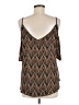 Ella Moss 100% Rayon Brown Sleeveless Blouse Size M - photo 2