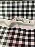 Talula Checkered-gingham Blue Skort Size L - photo 3