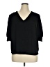 Joie 100% Polyester Black 3/4 Sleeve Blouse Size XXL - photo 1