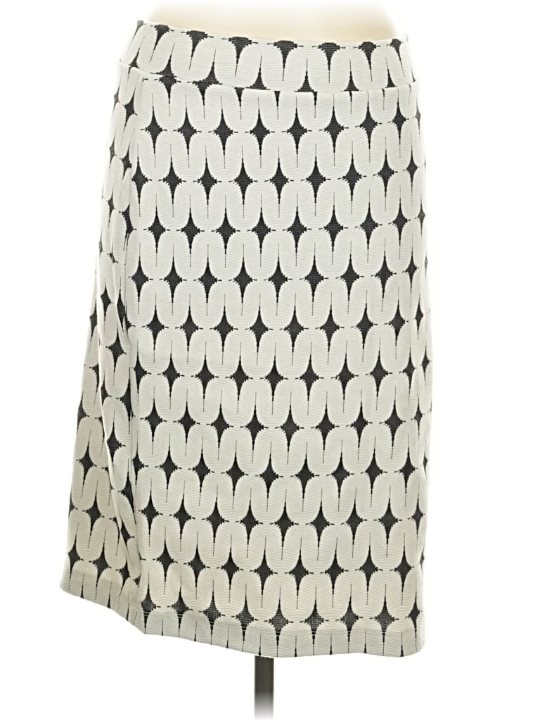 Pre-owned Renee C Casual Skirt In Ivory