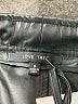 Love Tree 100% Polyurethane Metallic Black Track Pants Size S - photo 7