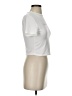 Shein White Short Sleeve T-Shirt Size 4 - photo 4