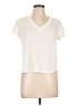 Comptoir des Cotonniers 100% Linen Ivory Short Sleeve T-Shirt Size Med (2) - photo 1