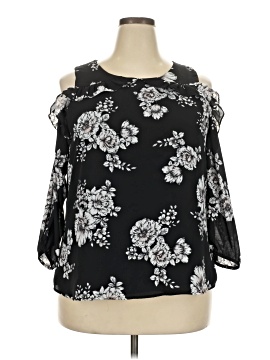 Maurices 3/4 Sleeve Blouse (view 1)