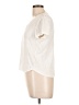 Comptoir des Cotonniers 100% Linen Ivory Short Sleeve T-Shirt Size Med (2) - photo 5