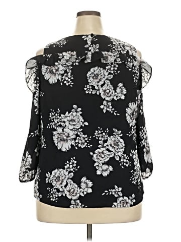 Maurices 3/4 Sleeve Blouse (view 2)