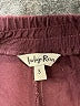 Indigo Rein Solid Burgundy Active Pants Size 3 - photo 7