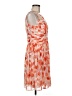 Donna Ricco 100% Polyester Hearts Orange Cocktail Dress Size 6 - photo 4