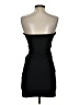 Bershka Solid Black Cocktail Dress Size S - photo 2