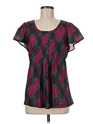 DKNY Jeans Short Sleeve Blouse (view 1)
