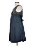 Gold Hawk 100% Silk Blue Sleeveless Silk Top Size S - photo 5