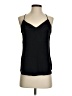 Lavender Brown 100% Silk Black Blouse Size S - photo 1