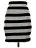 Lily White Stripes Gray Casual Skirt Size XS (estimated) - photo 2