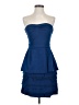 BCBGMAXAZRIA Blue Cocktail Dress Size 4 - photo 1