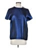 Marc by Marc Jacobs Metallic Blue Short Sleeve Top Size S - photo 1