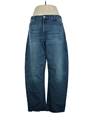 Madewell The Curvy Balloon Jean in Greendale Wash (view 1)