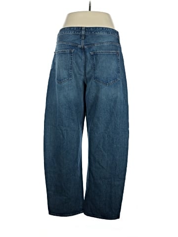Madewell The Curvy Balloon Jean in Greendale Wash (view 2)