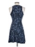 Unbranded Print Blue Cocktail Dress Size 4 (estimated) - photo 2