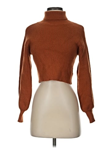 Blue Rain Turtleneck Sweater (view 1)