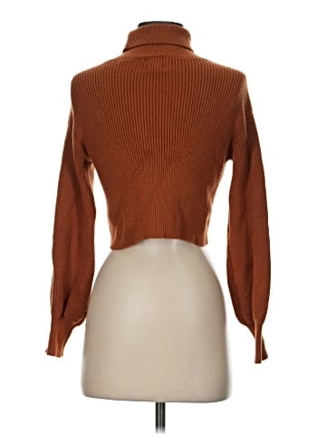 Blue Rain Turtleneck Sweater (view 2)