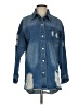 P. Cill 100% Cotton Blue Denim Jacket Size S - photo 1