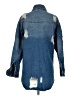 P. Cill 100% Cotton Blue Denim Jacket Size S - photo 2