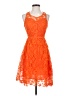 Sugar Lips Orange Cocktail Dress Size XS (estimated) - photo 1