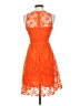Sugar Lips Orange Cocktail Dress Size XS (estimated) - photo 2