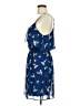 Everly 100% Polyester Floral Blue Casual Dress Size M - photo 5