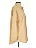 Unbranded Solid Tan Long Sleeve Button-Down Shirt Size S - photo 4
