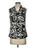 Alfani 100% Polyester Black Sleeveless Blouse Size S - photo 1