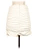 Zara Solid Ivory Casual Skirt Size XS - photo 2