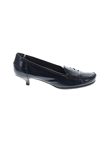 Miu Miu Vintage Kitten Heel Loafers (view 1)
