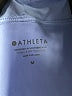 Athleta 100% Polyester Solid Blue Athletic Shorts Size M - photo 4