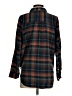 Isabella Sinclair Plaid Brown Long Sleeve Blouse Size XS - photo 2