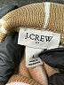 J.Crew Factory Store 100% Polyester Plaid Tan Brown Turtleneck Sweater Size L - photo 7