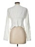 Shein White Long Sleeve Blouse Size L - photo 2
