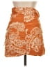 Zara Paisley Orange Casual Skirt Size XS - photo 2