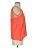 C. Luce Orange Sleeveless Blouse Size S - photo 4