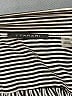 T Tahari 100% Polyester Stripes Silver Long Sleeve Blouse Size M - photo 7