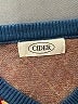 Cider Argyle Blue Sweater Vest Size L (estimated) - photo 7