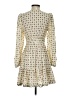 Rhode 100% Viscose Hearts Ivory Casual Dress Size 4 - photo 2