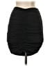 Unbranded Solid Black Casual Skirt Size XS - photo 2