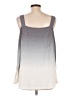 INC International Concepts Silver Tank Top Size 1X - photo 2