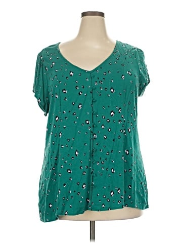 Torrid Short Sleeve Blouse (view 1)