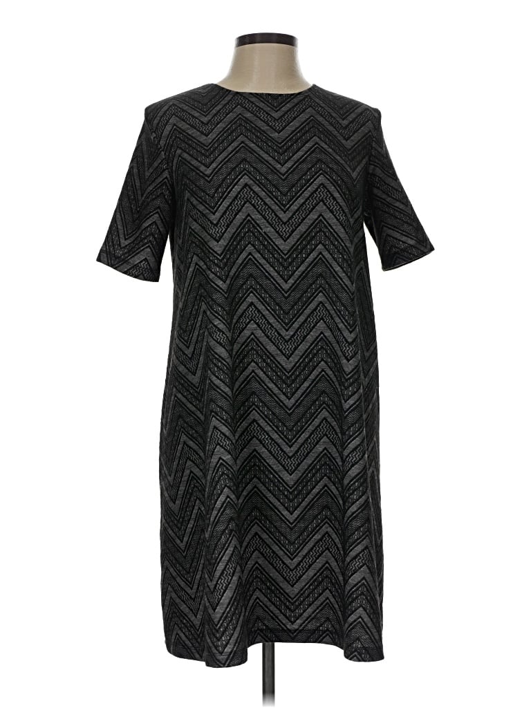Pre-owned Assorted Brands Casual Dress In Black