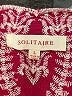 Solitaire 100% Rayon Pink Short Sleeve Blouse Size L - photo 7