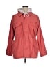 Caslon Solid Red Raincoat Size 2X - photo 1