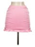 Shein Solid Pink Casual Skirt Size 4 - photo 2