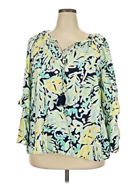 Crown & Ivy 3/4 Sleeve Blouse (view 1)